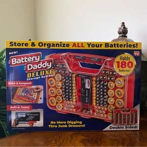 Battery Daddy Battery Organizer and Storage Case